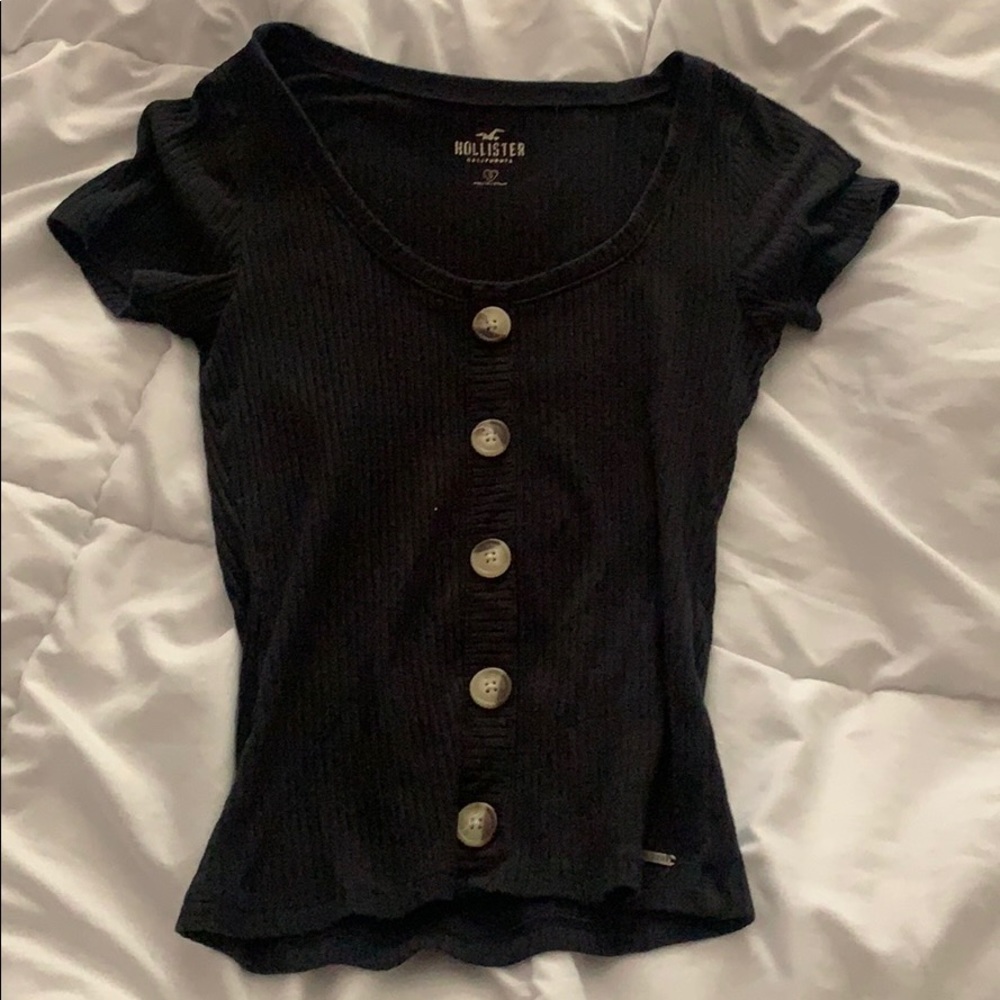 Hollister black shirt
